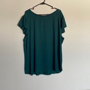 Blue/green Papermoon Blouse